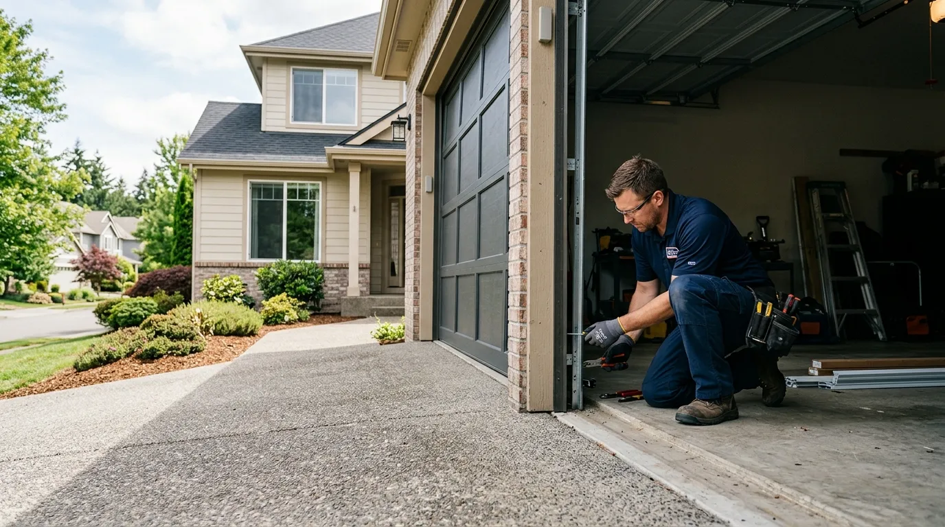 Garage door work by Gaithersburg Garage Door Pros in Gaithersburg, MD