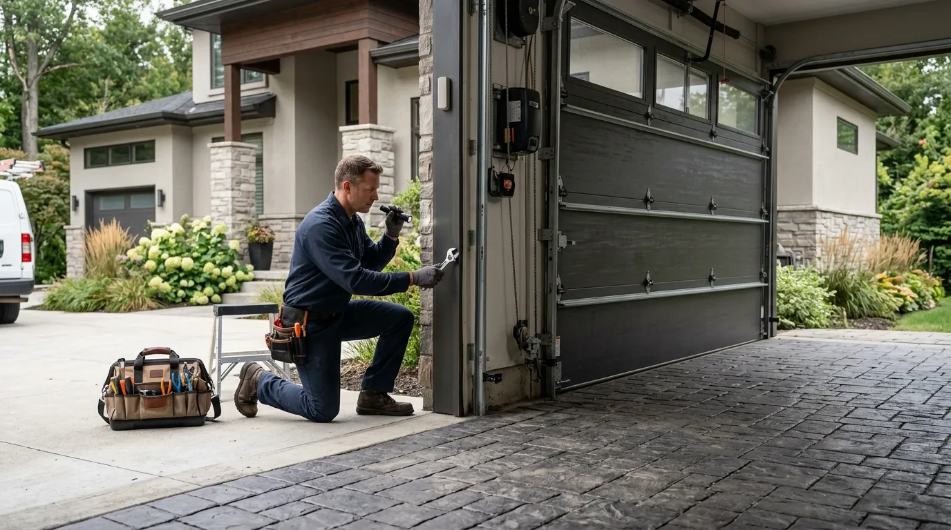 Garage door work by Gaithersburg Garage Door Pros in Gaithersburg, MD