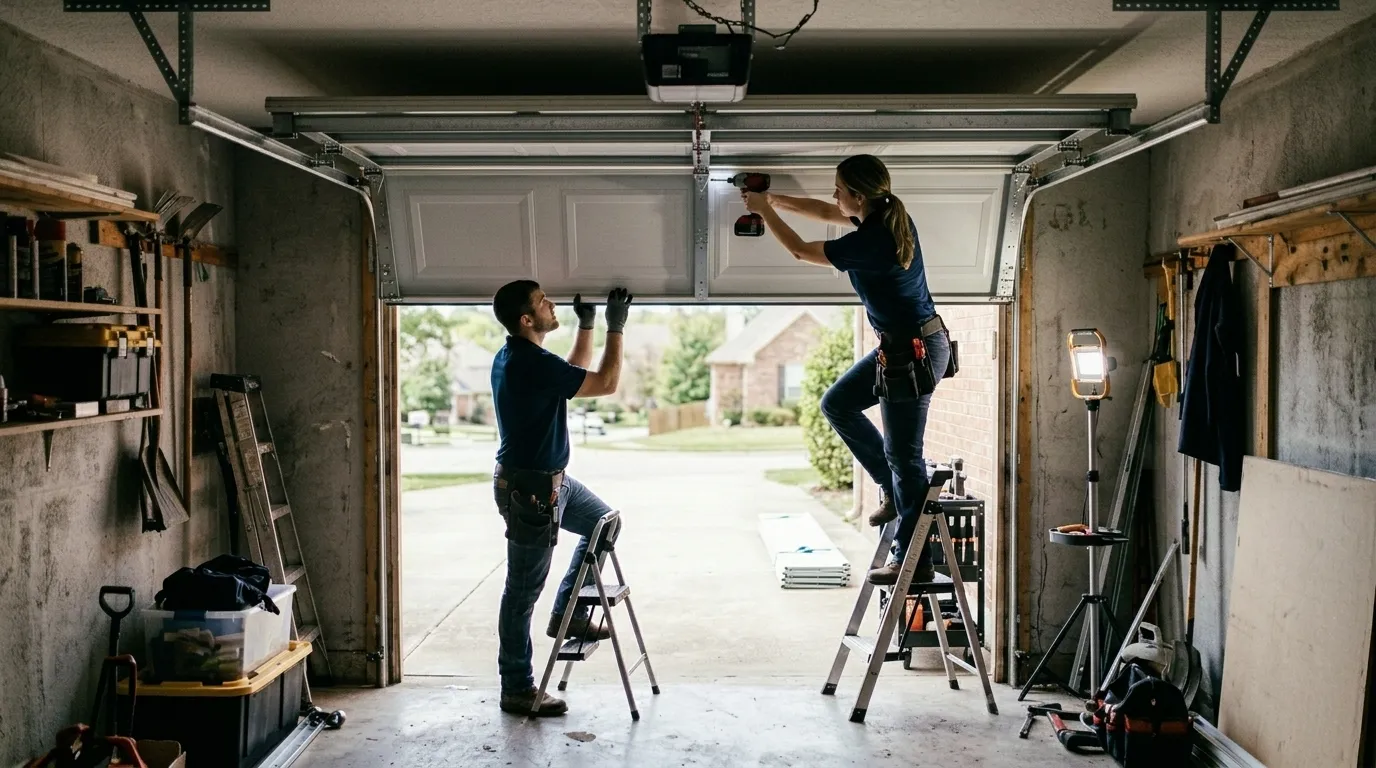 What You Pay For - Gaithersburg, MD garage door work
