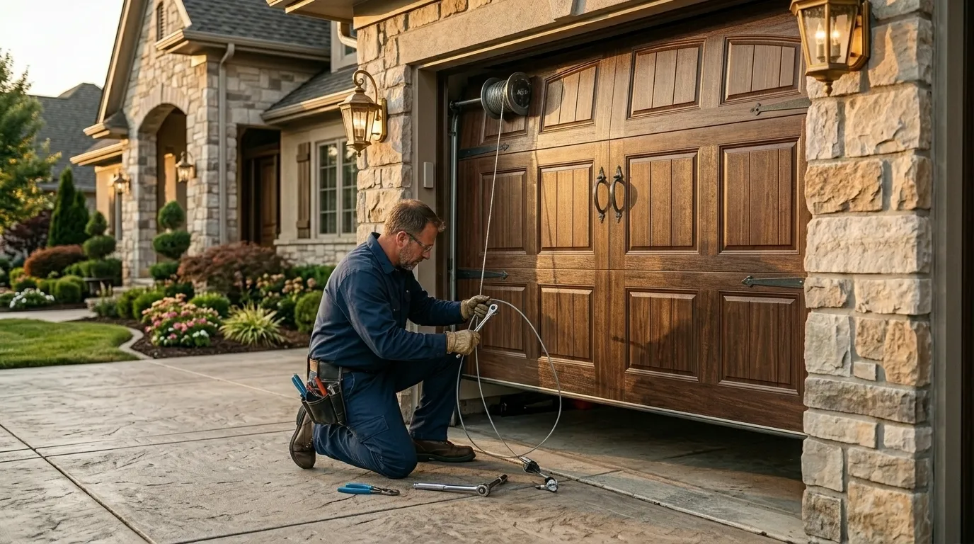 Garage door service in Gaithersburg, MD