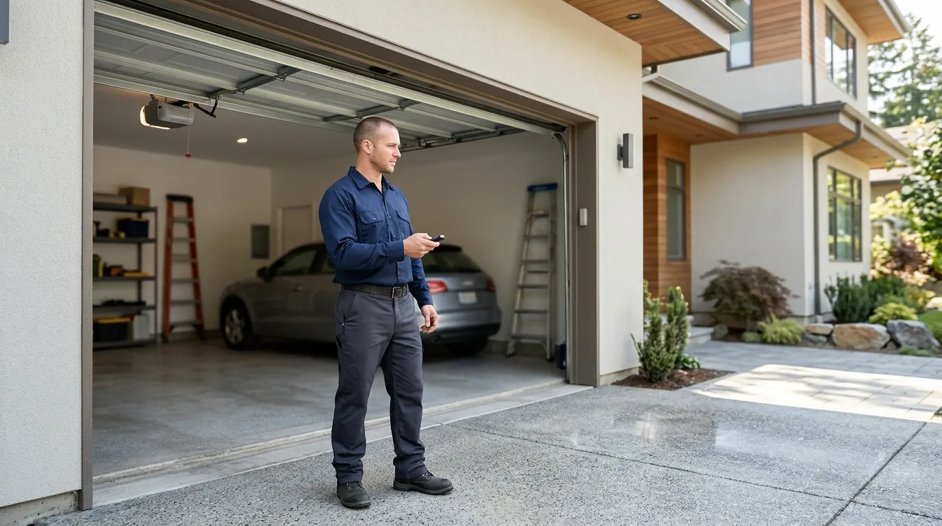 Garage door service in Gaithersburg, MD