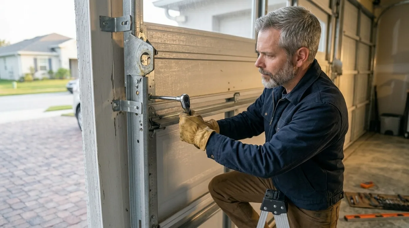 Garage door service in Gaithersburg, MD