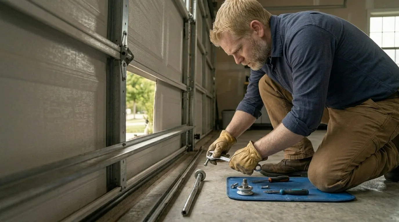 Garage door service in Gaithersburg, MD