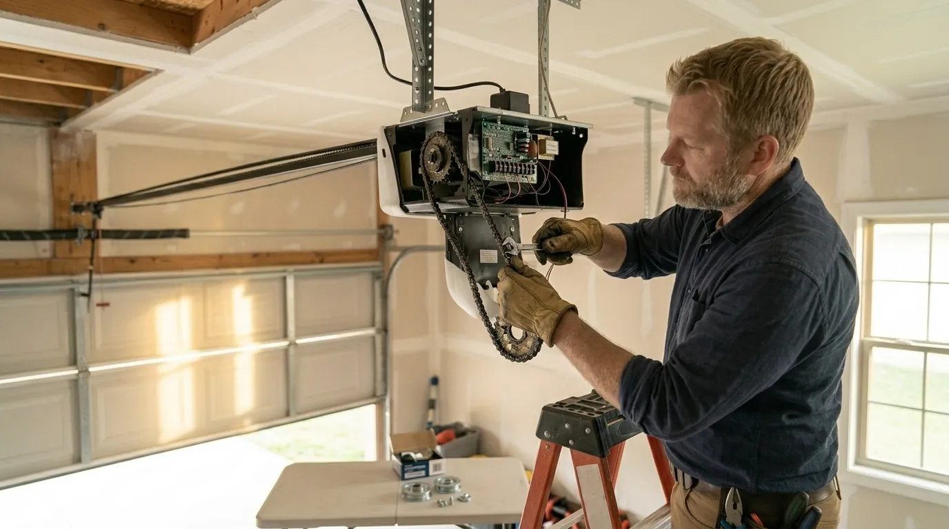 Garage door service in Gaithersburg, MD