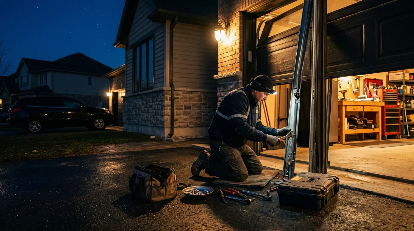 Garage door service in Gaithersburg, MD