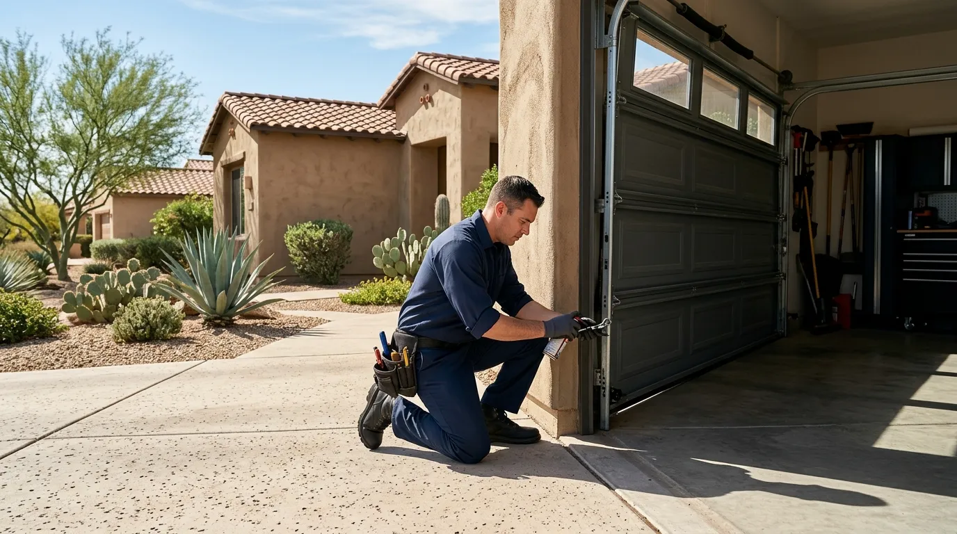 Garage door service in Gaithersburg, MD
