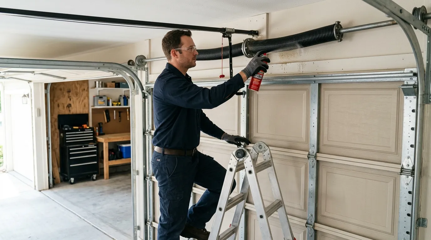 Garage door service in Gaithersburg, MD