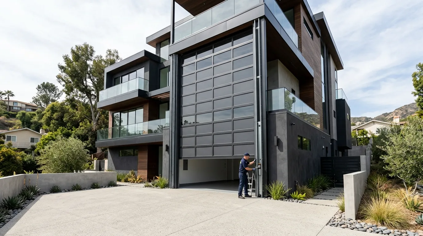 Garage door service in Gaithersburg, MD