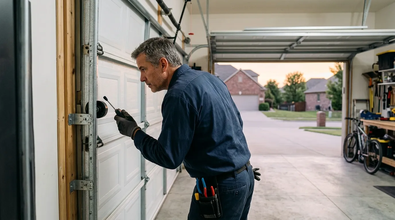 Garage door service in Gaithersburg, MD