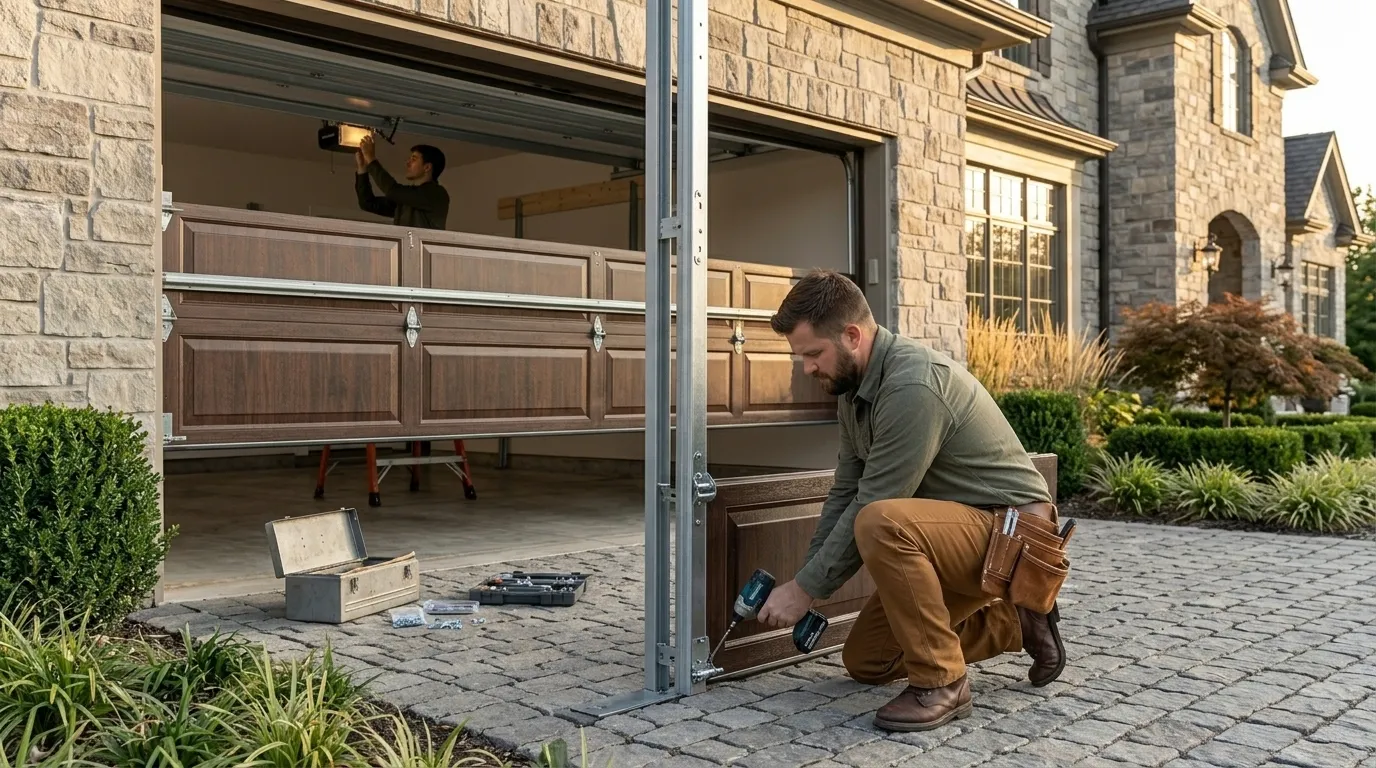 Garage door service in Gaithersburg, MD