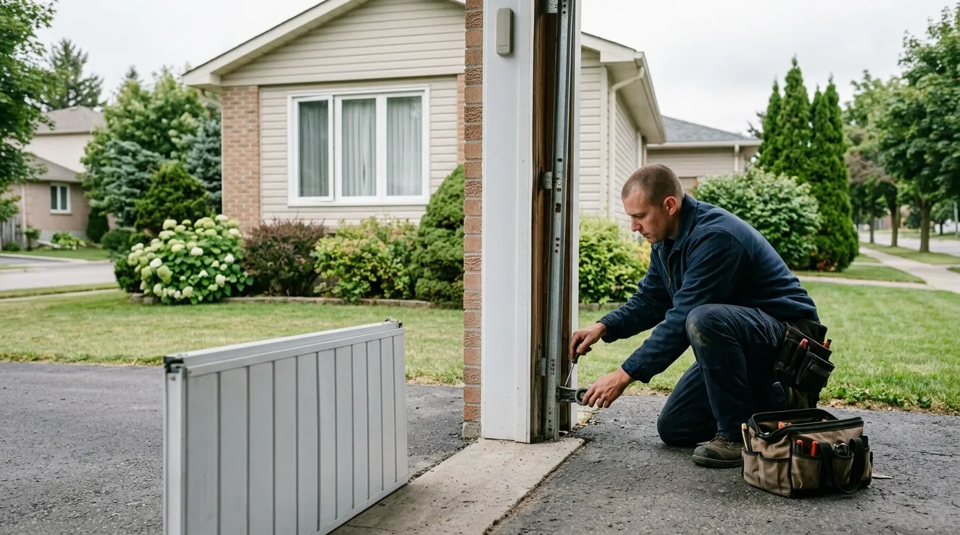 Garage door service in Gaithersburg, MD