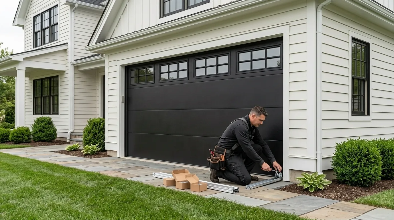 Garage door service in Gaithersburg, MD