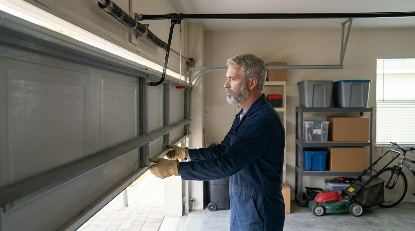 Same-day garage door service by Gaithersburg Garage Door Pros in Gaithersburg, MD