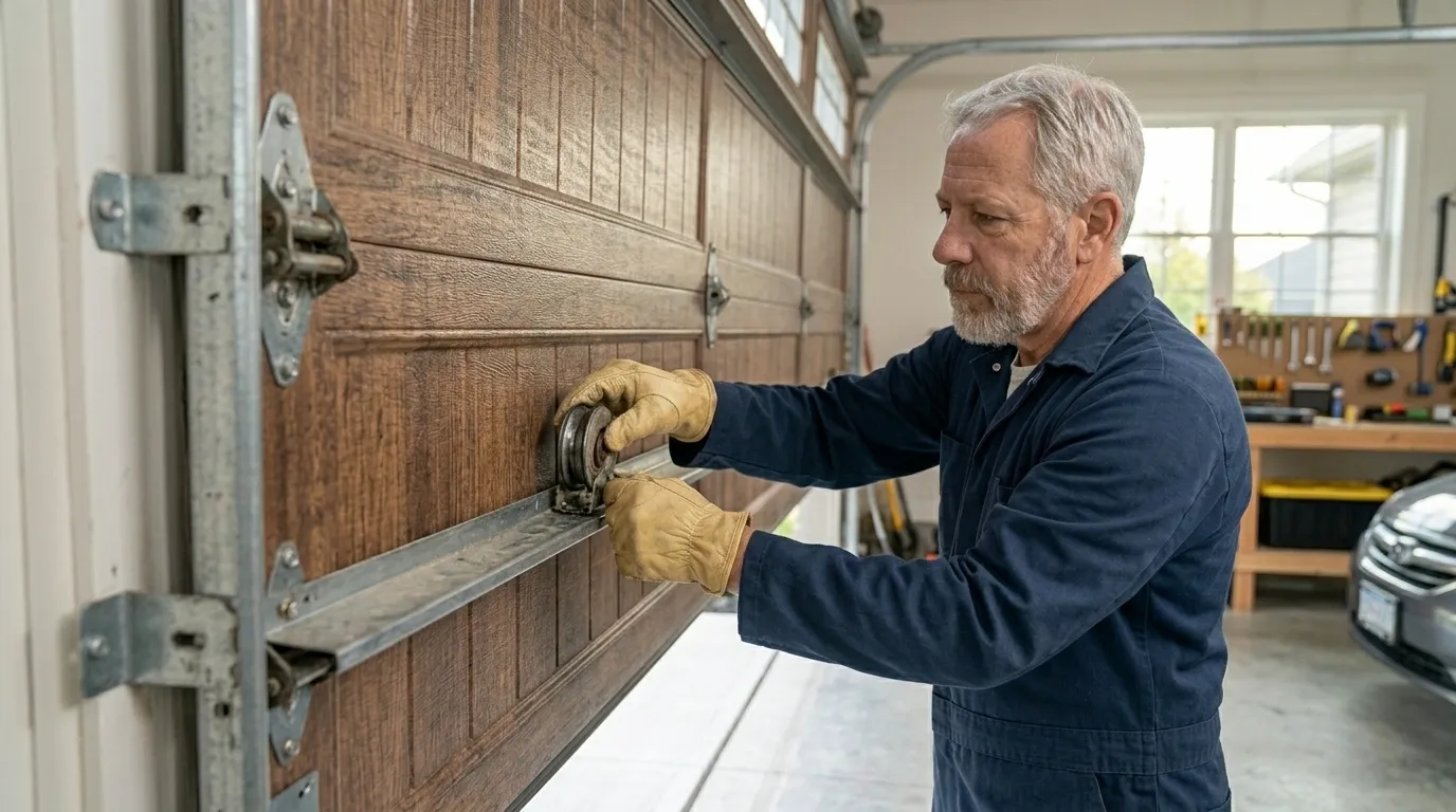 When Gaithersburg's Cold Snaps Meet a 1980s-Built Door in Gaithersburg